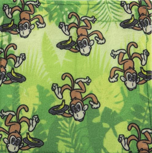 Image of Baby Paper Crinkle Sensory Toy & Teether, Jungle Print, Washable Gift
