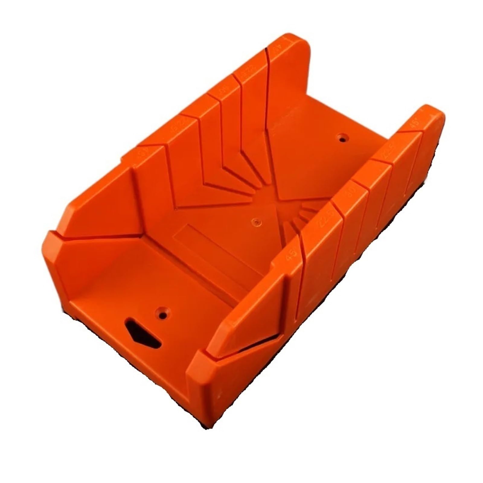 Ydyaenio B-14Inch Mitre Block 12-14Inch Adjustable Carpenter Saws Miter Box 0/22.5/45/90 Degree Plastic Cutting Clamps For Wooden Strip Plaster Line Cut Tool For Woodworking, Crafting And Carpentry(B-14Inch)