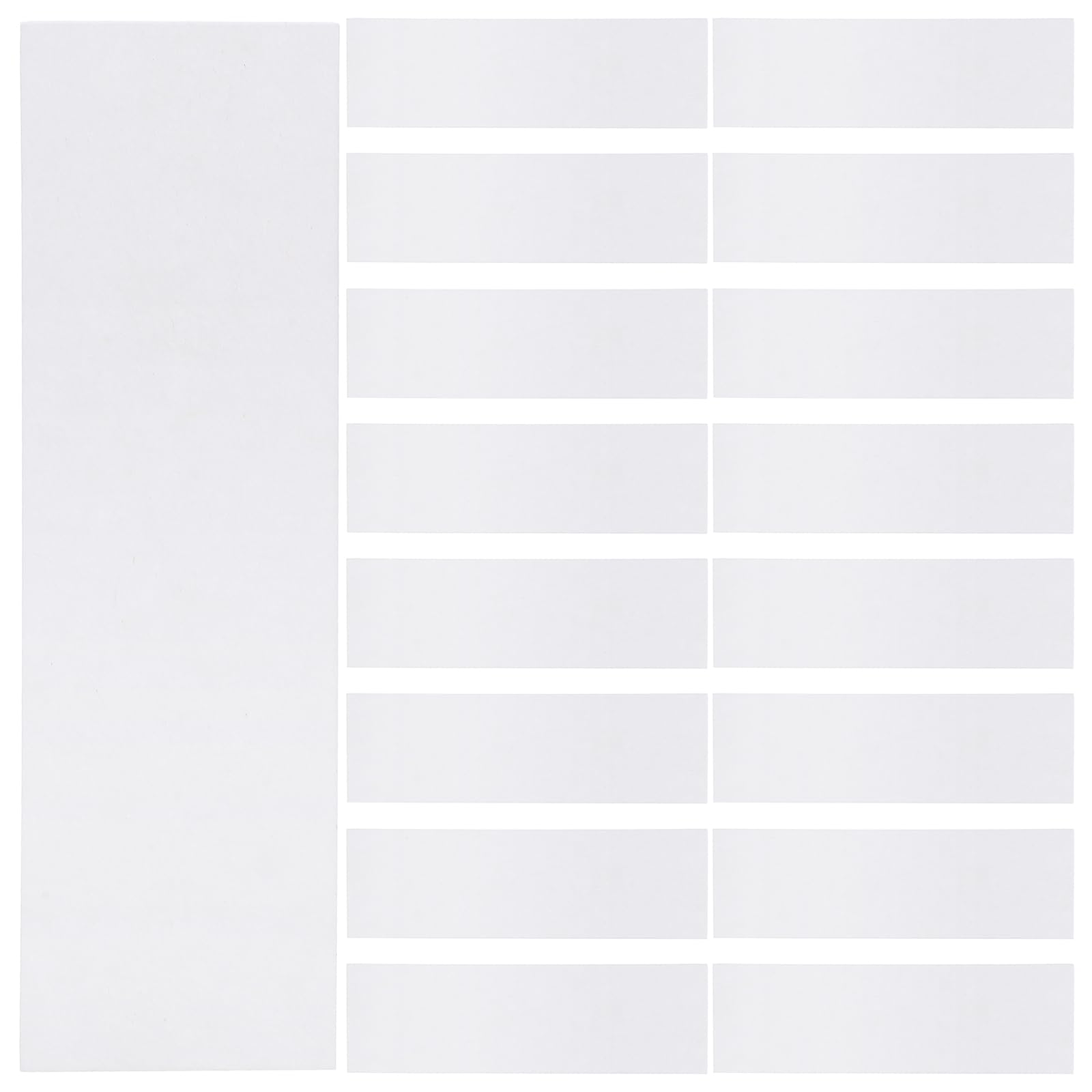600pcs Chromatography Paper Strip Laboratory Filter Paper for Pigment Separation Science Experiment Chemistry Classroom University Student