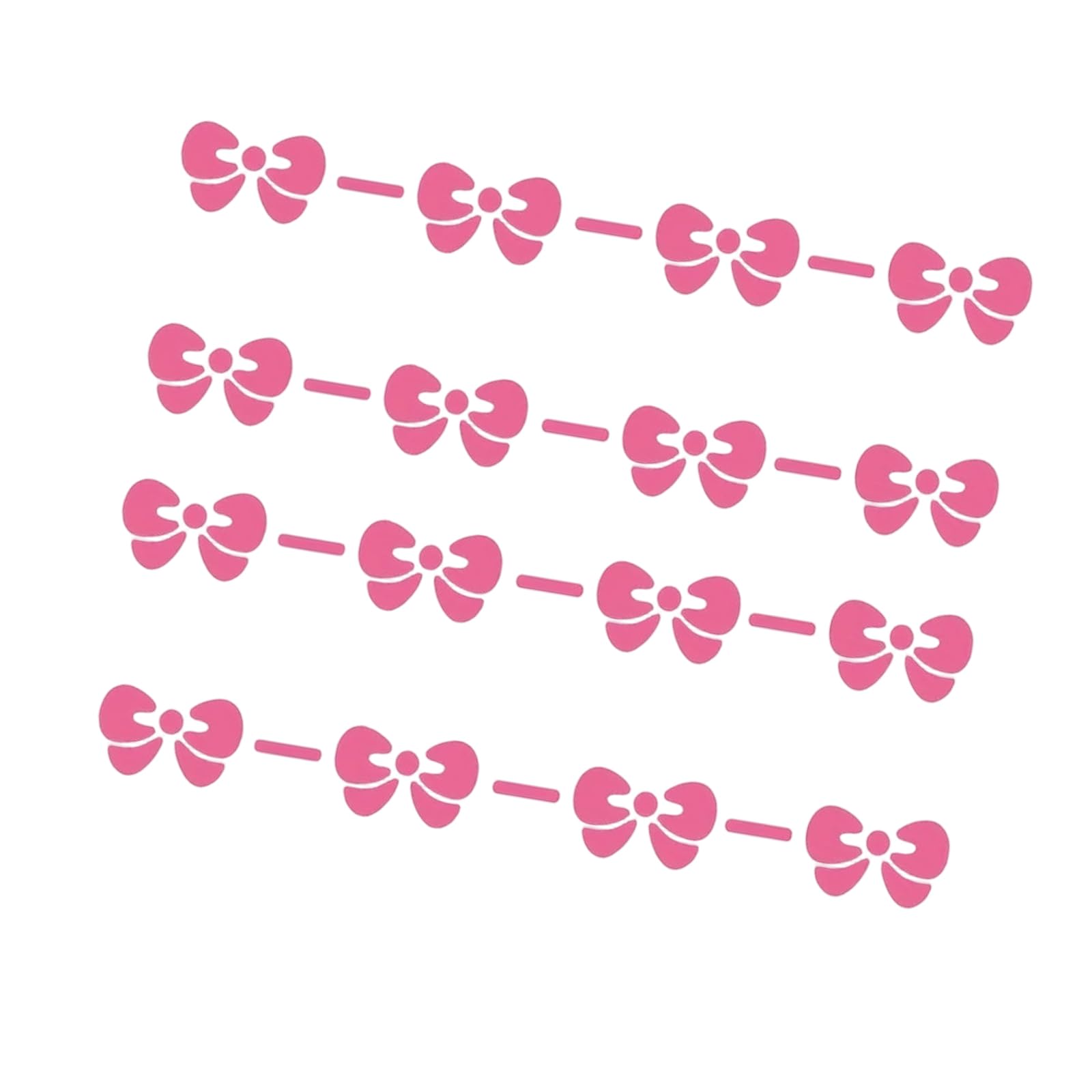 Eye Catching Elegant Bowknot Car Mirroring Decoration Sticker Decals Accessory for Vehicle Window Body Decoration 4Pcs Night Car Sticker