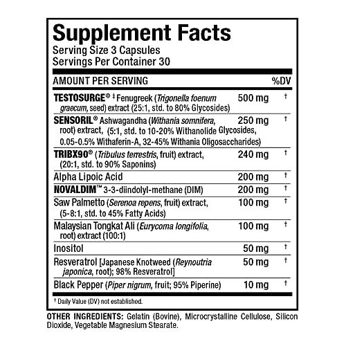 Allmax Nutrition - Testofx Supports Strength And Endurance 90 Capsules #TOP3
