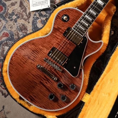 Gibson Custom Shop PSL Les Paul Custom Figured Root Beer Walnut Gloss NH ギブソン カスタムショップ