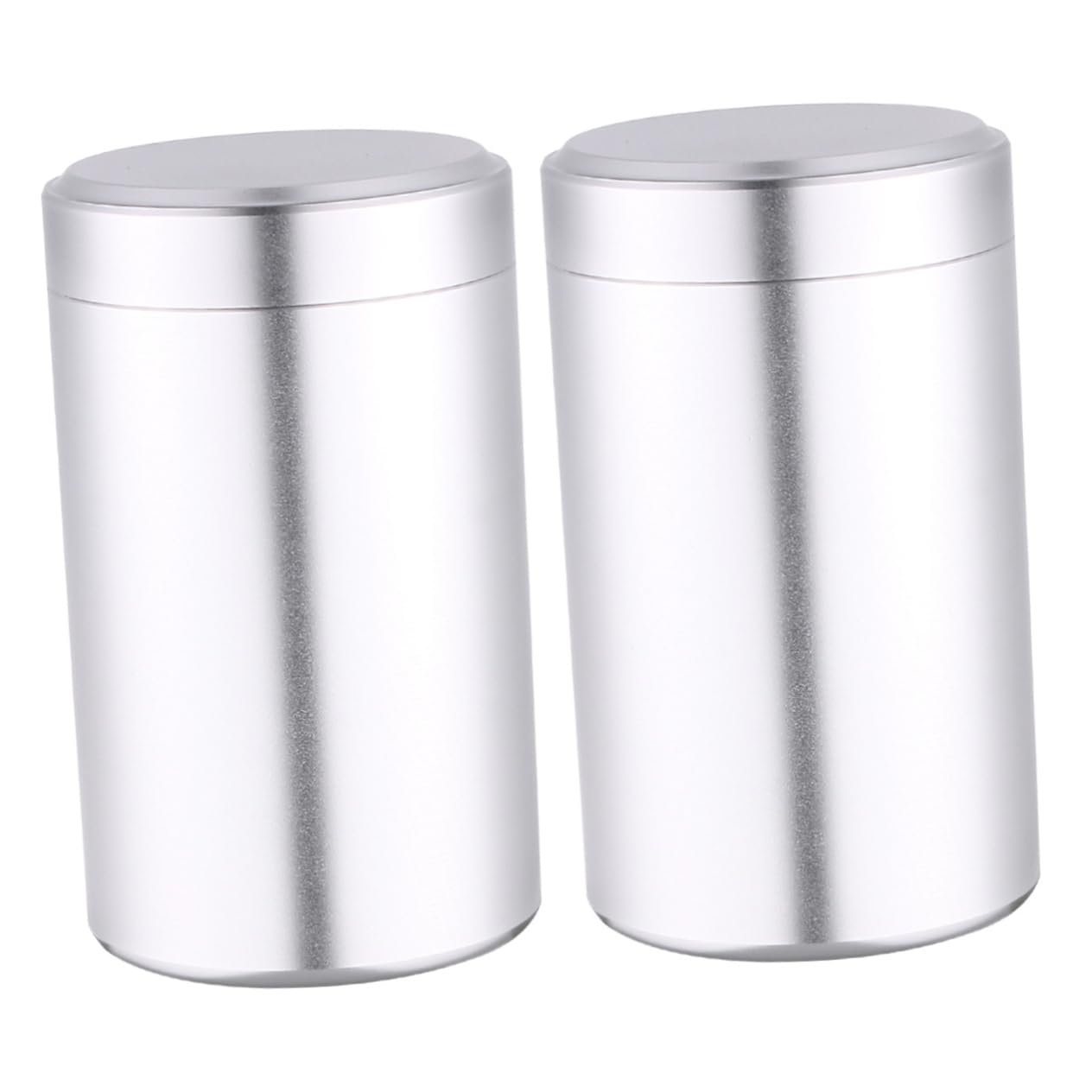 MAGICLULU2pcs Box Tea Leaf Holder Tea Leaf Container Tea Leaf Organizer Metal Travel Jar