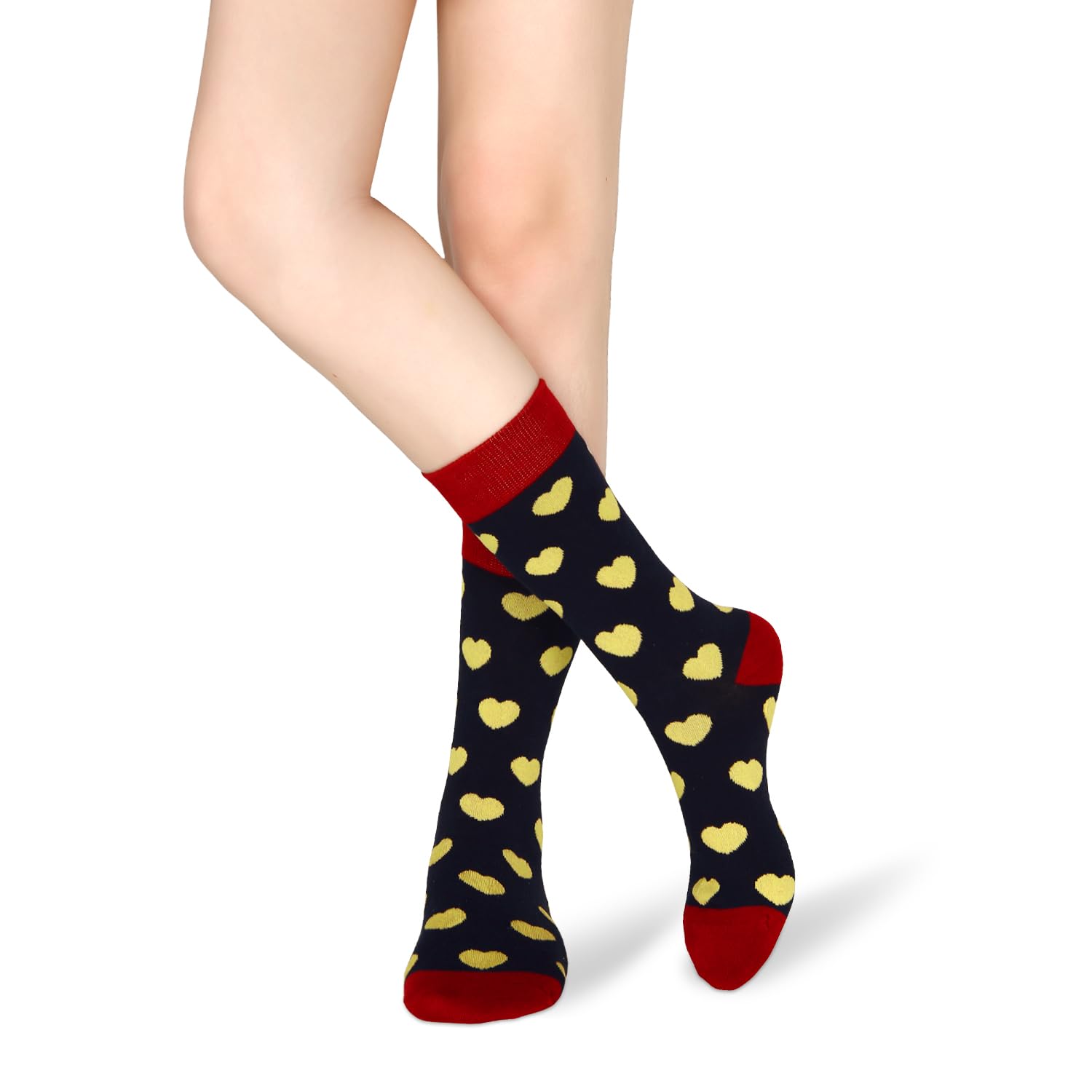Benefeet Sox Calcetines de algodón coloridos con diseño de animales divertidos para niñas - Multi color - M