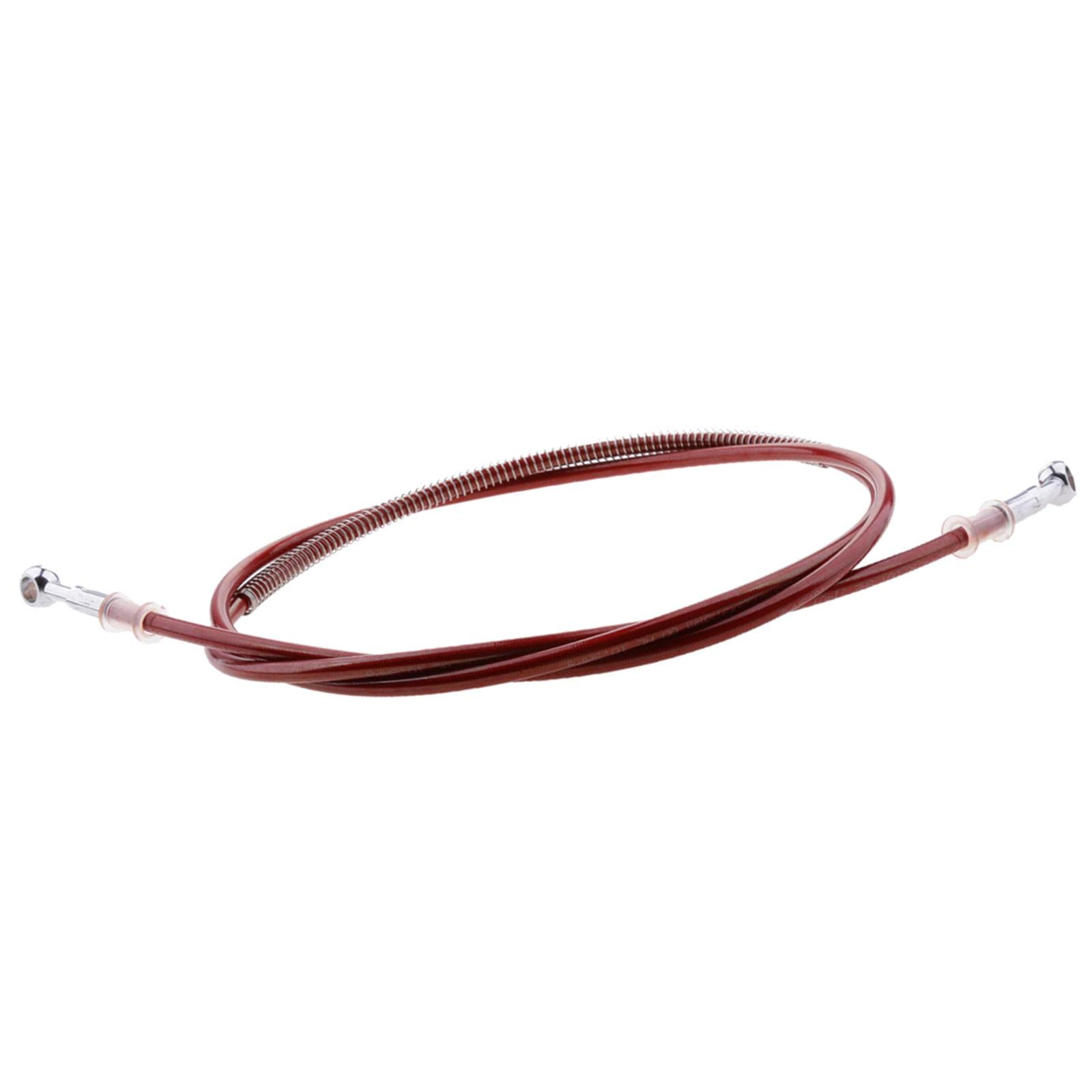 CLUB BOLLYWOOD 200Cm Motorcycle Brake Clutch Throttle Cable Oil Hose Line Pipe Red | Motors | Parts & Accessories | Motorcycle Parts | Brake Lines & Hoses - Image 5 thumbnail