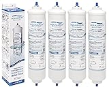 Aqualogis AL-CB7S Kühlschrank Filter Kompatibel mit Samsung DA29-10105J, HAFEX/EXP, LG 5231JA2010B, EF9603. DD-7098, BL9808 (4 Stück)