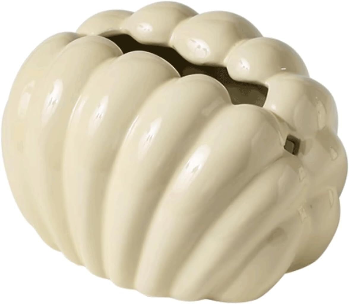 Ceramic Tissue Box Cover Multicolor(Beige)
