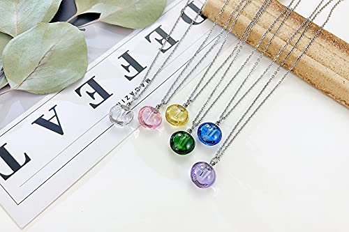Vnox Pack Of 8 Cremation Jewelry Glass Urn Necklace For Ashes Holder Memorial Ash Keepsake Jewelry With #TOP5