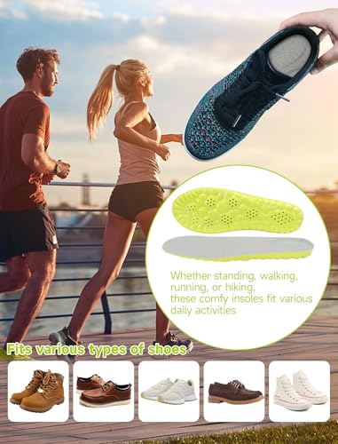 Image of 4D Stepper Insoles for Men and Women,Soft Arch Support Cloudsole Thick Cushion Cloud Insole for Foot Pain Relief