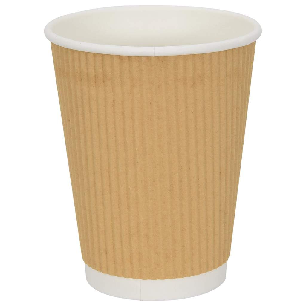 Bicchieri di carta con coperchi, 1000 pezzi, 300 ml