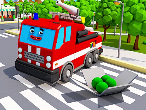 Learn to count up to five with the Fire Truck