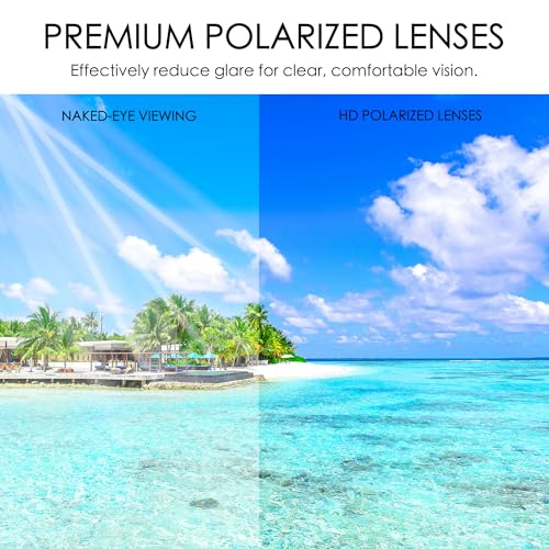 Kozyard Polarized Sunglasses for Driving Fishing Outdoor Sports4