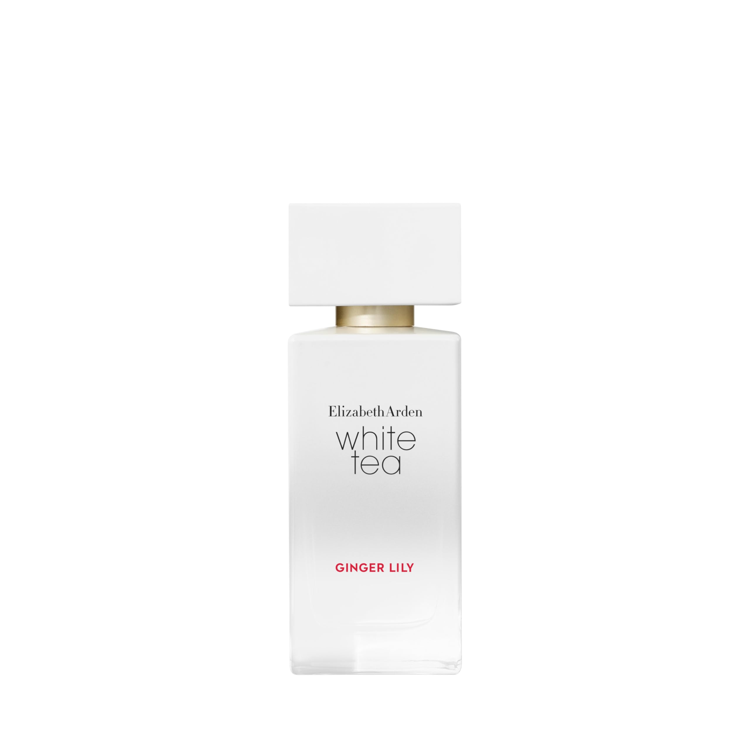 Elizabeth Arden – White Tea Ginger Lily Eau de Toilette Spray: fragranza dolce e floreale con giglio allo zenzero, estratto di tè bianco e legno di Madras, fresca e sensuale, per il benessere, 50 ml