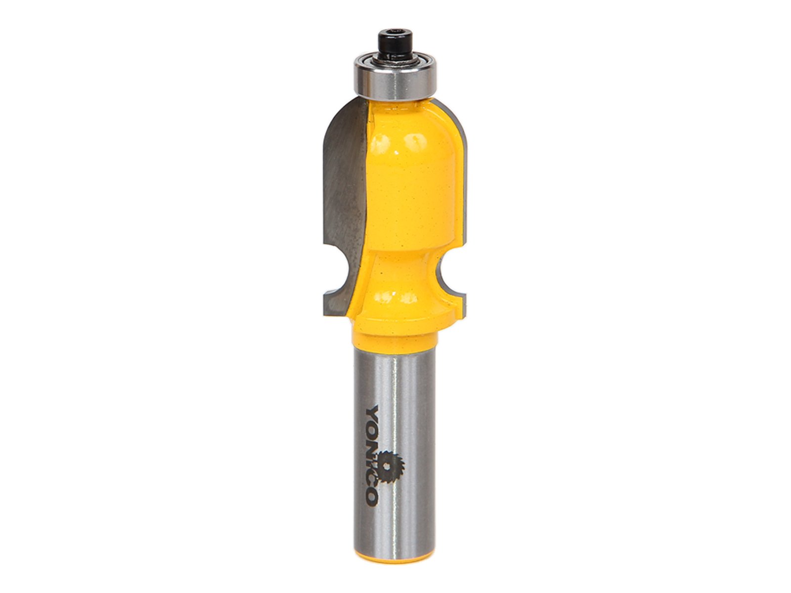 Yonico Grain/Silver 16140 1-3/8-Inch Architectural Molding Router Bit 1/2-Inch Shank