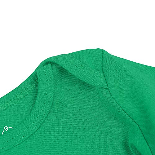 ROMPERINBOX Unisex Baby Onsies Solid Baby Bodysuit Romper Blank for 0-24 Months Boys Girls3