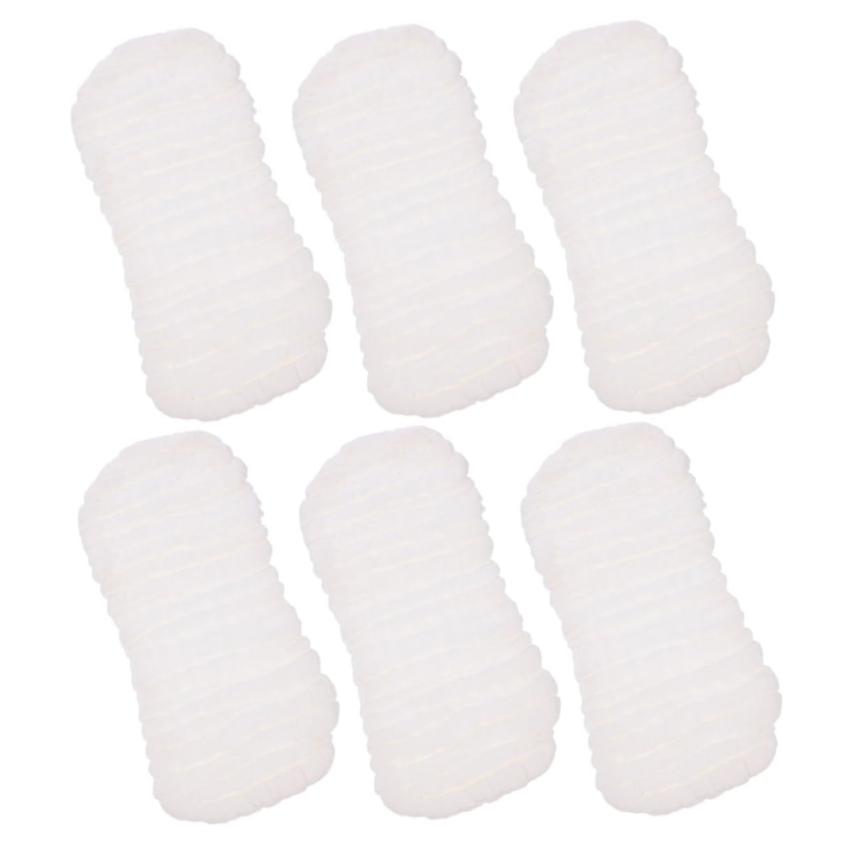 Totority 6pcs Newborn Reusable Baby Cloth Diapers Liners Washable Cotton Breathable Diapers Liner Inserts