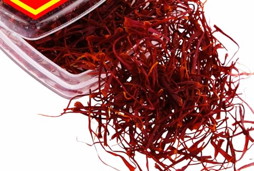 Image of Sa10g Reputed Saffron,10g(Pack of 10(1gm x10=10gm) Original Kashmir Lacha Saffron /Kesar /Keshar for Biryani, Beauty,Improved Health(Certified Grade A) Its most popular flavoring agent