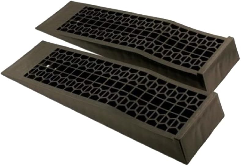 Trad4U 2X Low Rise Plastic Car Ramp Heavy Duty Strong Ramps
