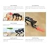 Generic ai Vision Quadruped Robot Advanced kit, 8.89 x 5.86 x 7.48 in, Black