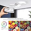 Comely Plafoniera LED Soffitto, 24W 2700LM Alluminio Lampadario Moderna con 3 Luci Curve, Luci a LED per Soggiorno, Cucina, Corridoio,Camera da Letto Luce Bianca Fredda 6500K, Lunghezza 52cm #4