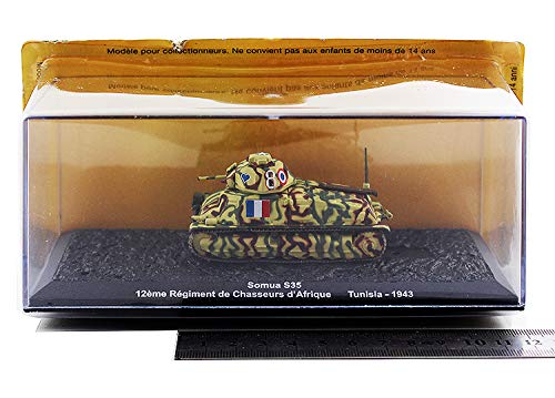 Somua S35 miniature de collection FloZ 1/72 finition haut de gamme Tunisie