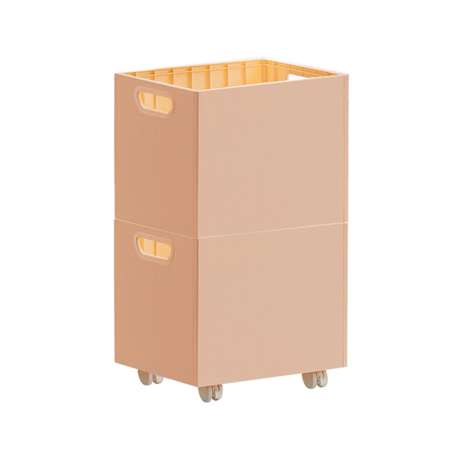 Elnwnnkc Contemporary Stackable Rolling Bin Movable Storage Box Ideal for Living Room Bedroom or Childrens Room Space Saving Rolling Planner