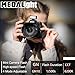 MEDALight F1 Mini Camera Flash Camera Flash Speedlite for Ricoh (GR3/GR3X,etc.) Nikon/Canon/Fuji,Digital Film Cameras,Mini hot Shoe Flash for DSLR Camera（Not Compatible for Sony ZV-1F.