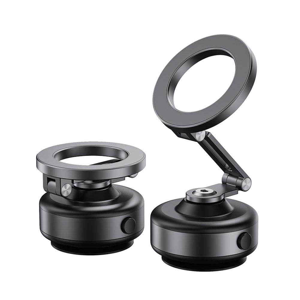 Soporte de teléfono con ventosa eléctrica ajustable de 360°, soporte magnético de succión para teléfono, teléfono para coche/gimnasio