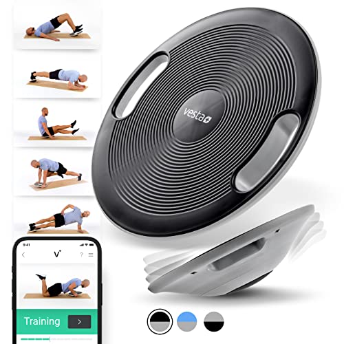 Vesta+ Balance Board Premium + Fitness App, Ganador de la Prueba Tabla Equilibrio para el Plus en tu...