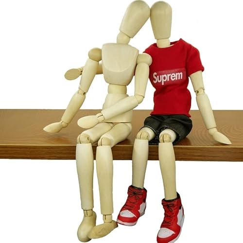 Hsomid HS00092 12'' Artists Wooden Manikin Jointed Mannequin Perfect thumb #6