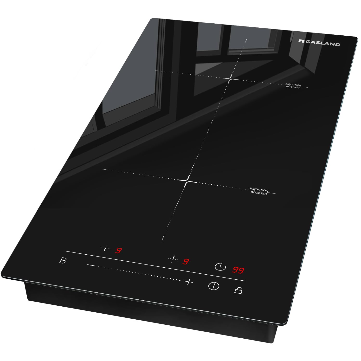 GASLAND 12 Inch Built-in Induction Cooktop, 2 Burner with Boost, 220-240V