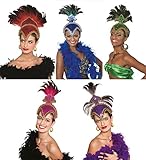 samba kopfschmuck blau  Hut Samba, Grün