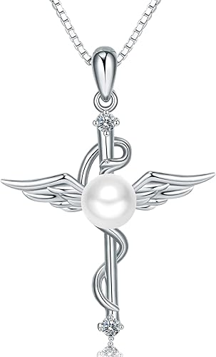 Collares de perlas, regalos del día de la madre para mamá, mujer, esposa, aniversario, cumpleaños, Navidad, regalos de joyería fina para mujer,