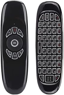 Smart Remote Replacement, BIFANS Fly Air Mouse Multifunctional Remote with Keyboard, Mini Wireless Keyboard & Remote Control for KODI Android TV Box HTPC IPTV PC Pad (G7)