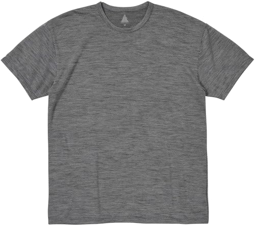 Amazon.co.jp: [HERENESS] WOOL MESH T-SHIRT STRATA GRAY ヒアネス