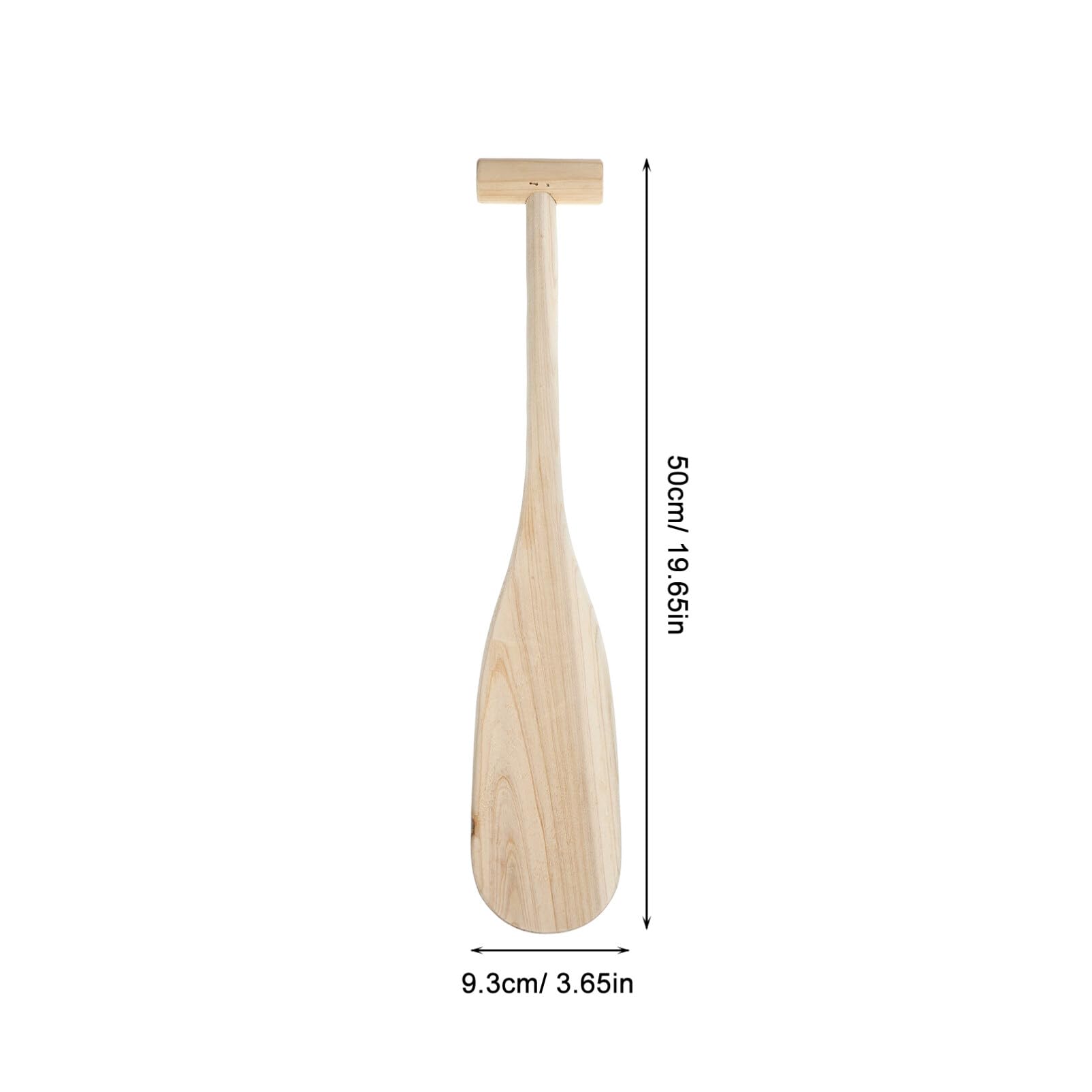 Cabilock Paddle Oar Unfinished Wood Oar, Blank Wooden Paddle Diy Wood Paddles Oars Nautical Boat Paddles Oars Wall Decor Door Hanging Ornament Beach Theme Home Decoration Hand Paddles