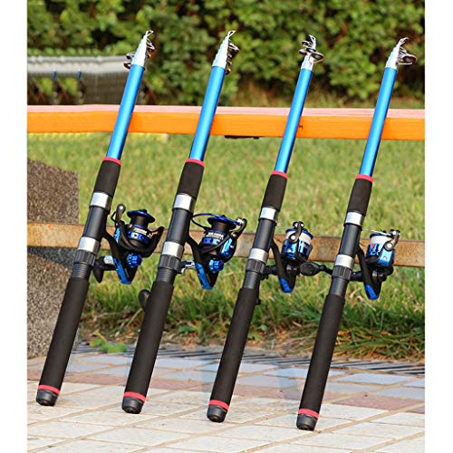 Vishengel Hengel Kit Carbon Fiber Hengel en Spoel Combo hengel pole telescopische Portable Anti-slip handvat for vissers Sea Hengelcombinaties (Size : 2.7m) - Image 7