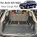 7DEEKEI Cargo Mat Compatible with 2017-2025 Audi Q7 Cargo Liner for Q7/SQ7 Trunk Mat (Rear Left and Right Side Panels)