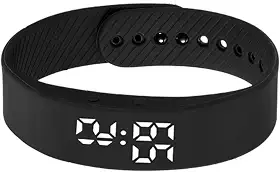 Fecadou Pulseira Inteligente | Rastreador de Fitness Inteligente | Contador de Passos p/Calorias Exercício Corredores Desporto Ar Livre Running