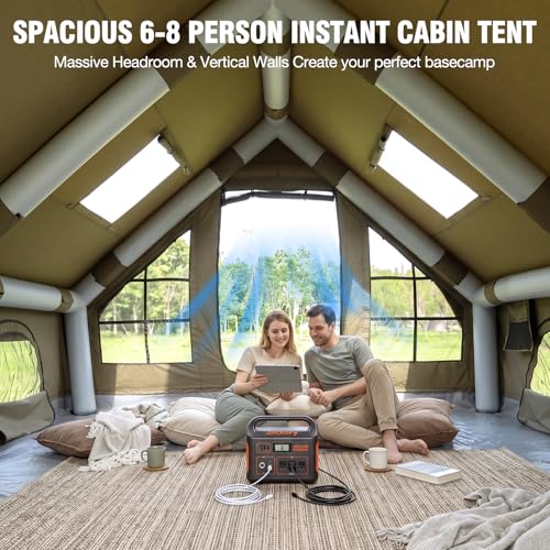 Carpa Inflable para Camping 6-8 Personas miniatura 6