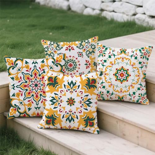 Housse coussin extérieur 70x70 imperméable et résistante pour salon de jardin - 4