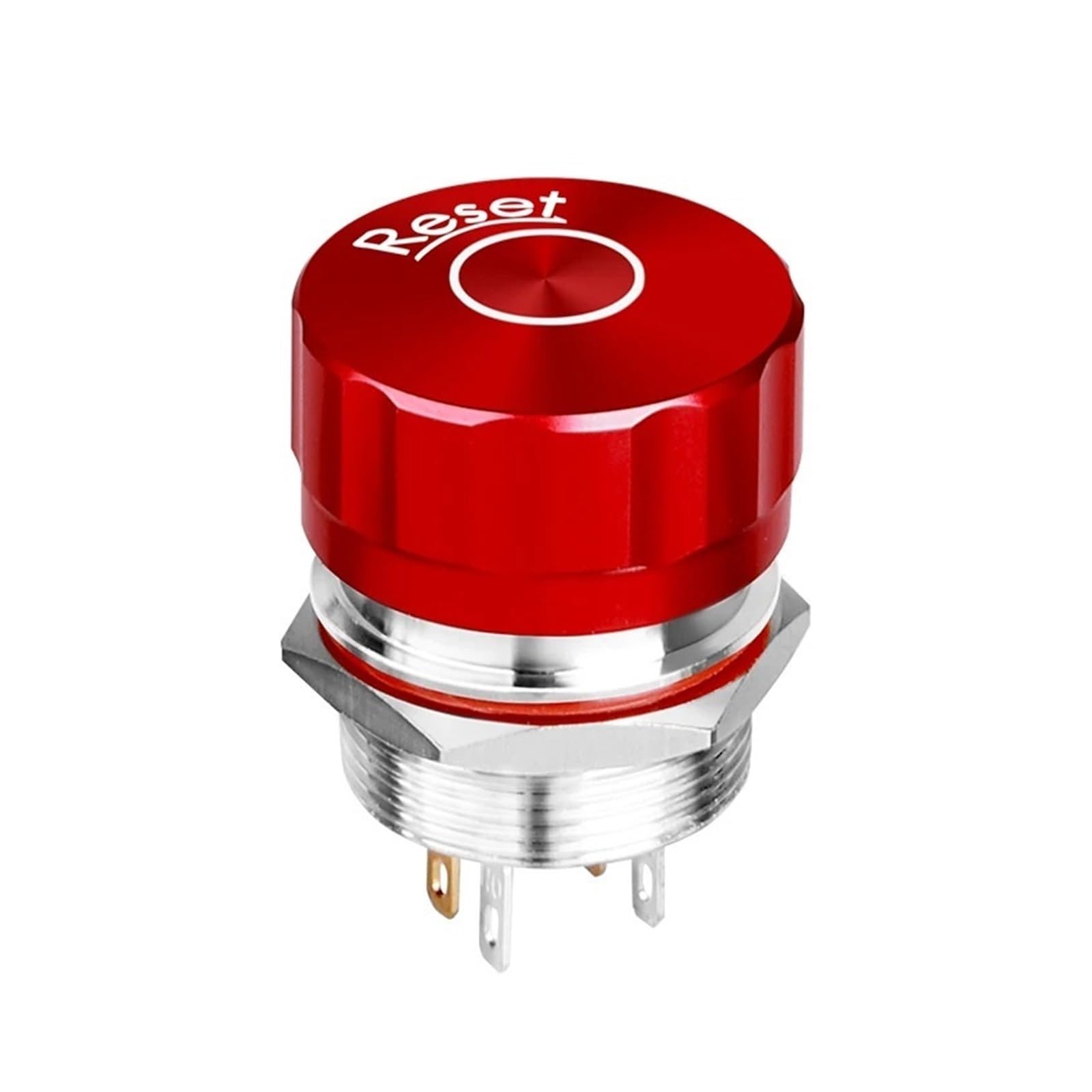 Bouton d'arrêt d'urgence LED IP65 étanche et robuste KLVN M6