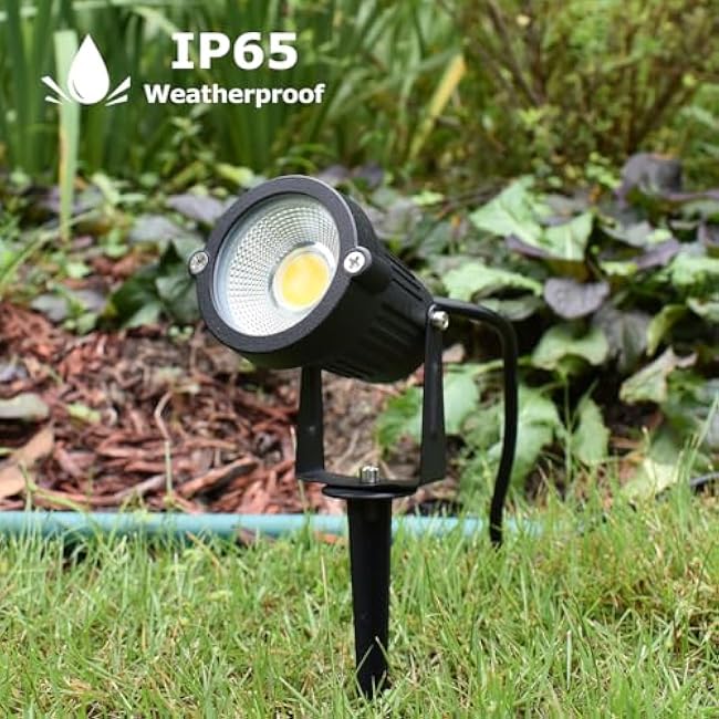 GSS6005 LED Landscape Spotlights 5W 120V AC Black