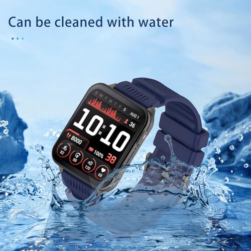 Correa de silicona para Garmin Venu X1 azul miniatura 4