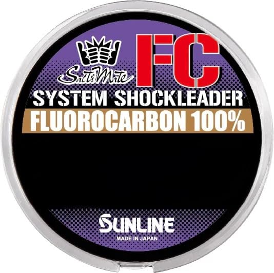 Sunline 63044330 SaltiMate System Shock Leader FC 30lb 110yd Clear 30lb