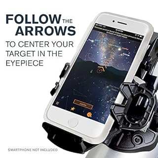 Celestron 22452 StarSense Explore LT114AZ Newtonian Reflector Telescope, Smartphone App-enabled, includes Two Eyepieces, 2xBarlow lens, Phone Dock/Height-adjustable Tripod, iOS/Android Compatible