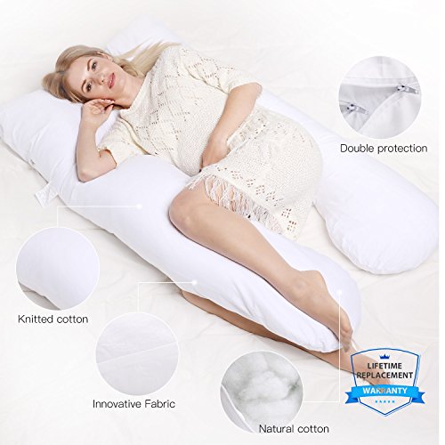 Pregnancy Pillow UShaped Body Pillow for Maternity & Nursing