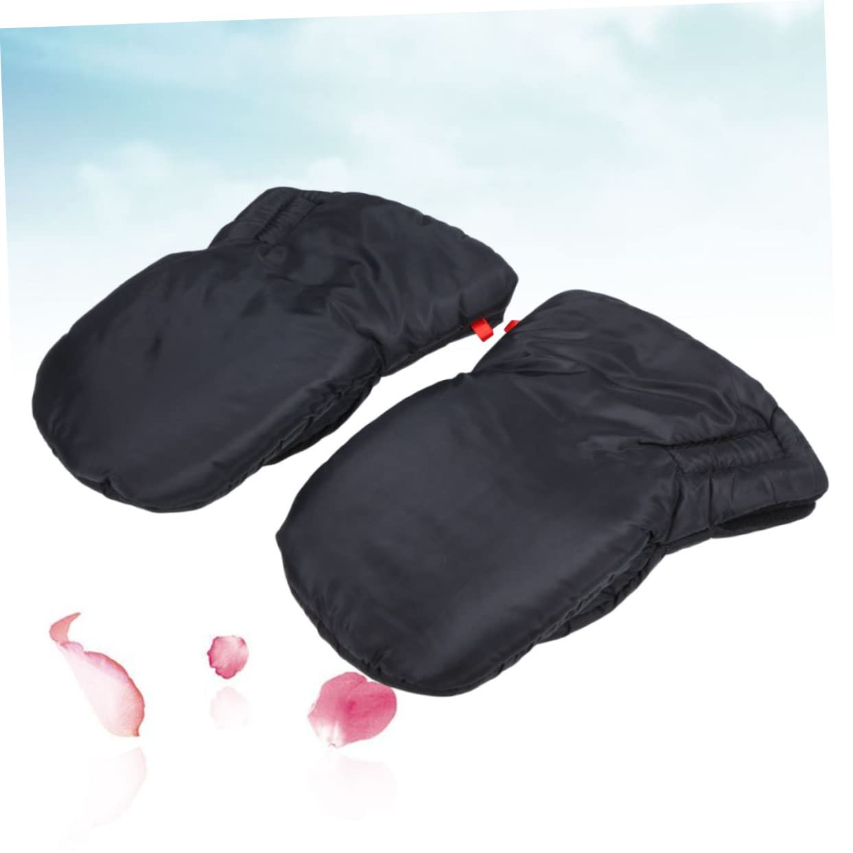 ibasenice Outdoor Winter Gloves Large Size for Stroller Windproof and Waterproof for Men Women Thick and Warm