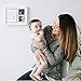 Pearhead Babyprints Newborn Baby Handprint and Footprint Photo Frame Kit, No Bake Clay, Newborn Baby Registry Must Haves, Baby Shower Gift, White