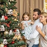 Zoom IMG-2 4pcs orso di natale ornamenti Zoom IMG-2 4pcs orso di natale ornamenti